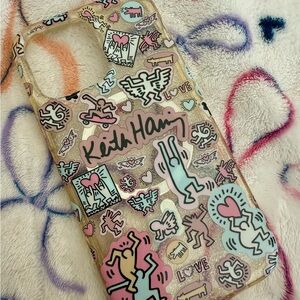 Velvet Caviar Keith Haring Graphic Phone Case